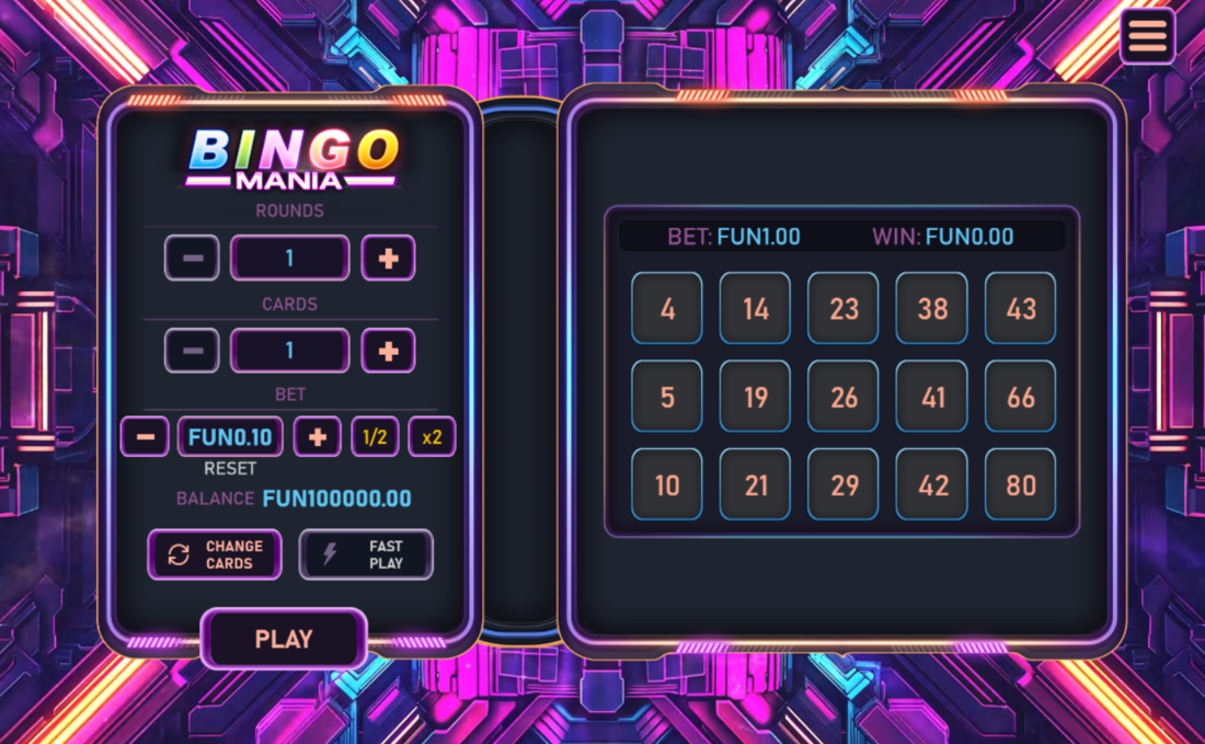 Bingo Mania