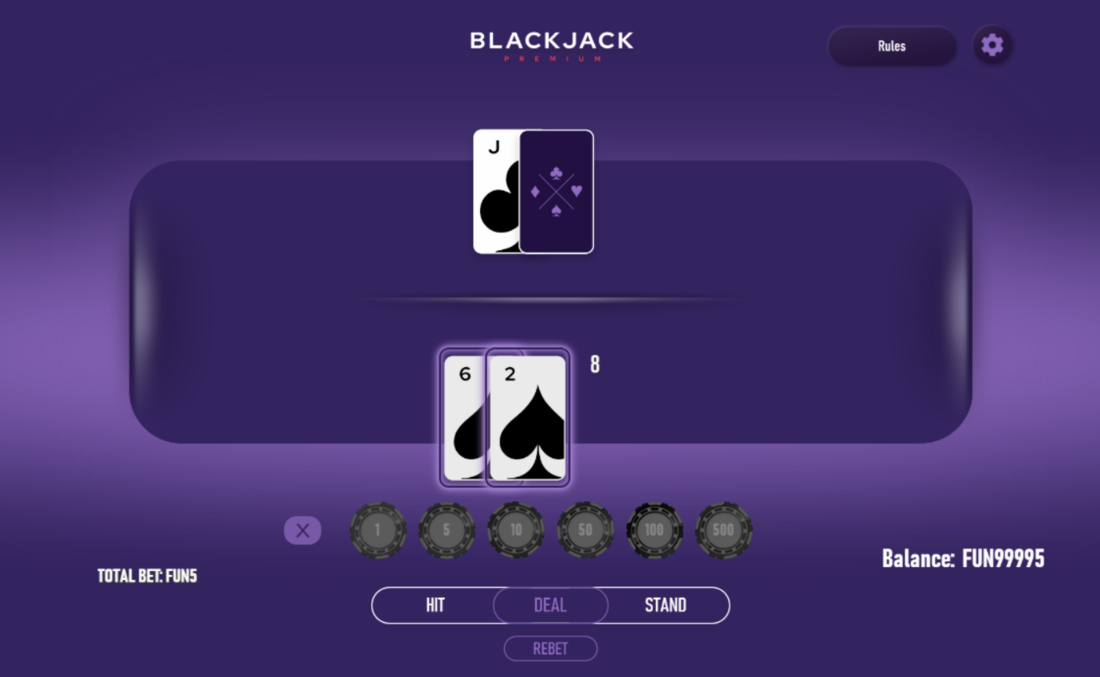 Blackjack Premium Single Deck