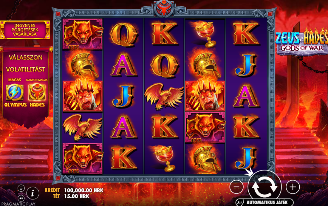 Zeus vs Hades Gods of War